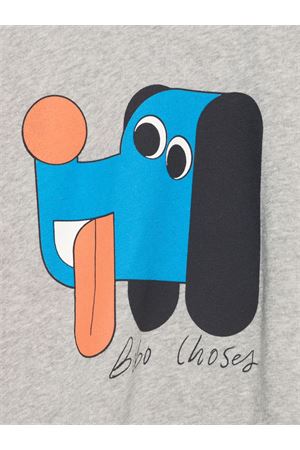 grey cotton sweatshirt BOBO CHOSES KIDS | B225AC031041